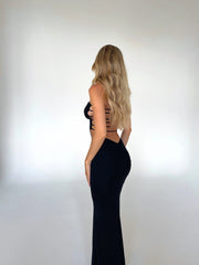 PAMMY MAXI DRESS BLACK - OUTCAST EXCLUSIVES