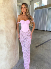 ZANA MAXI DRESS PINK