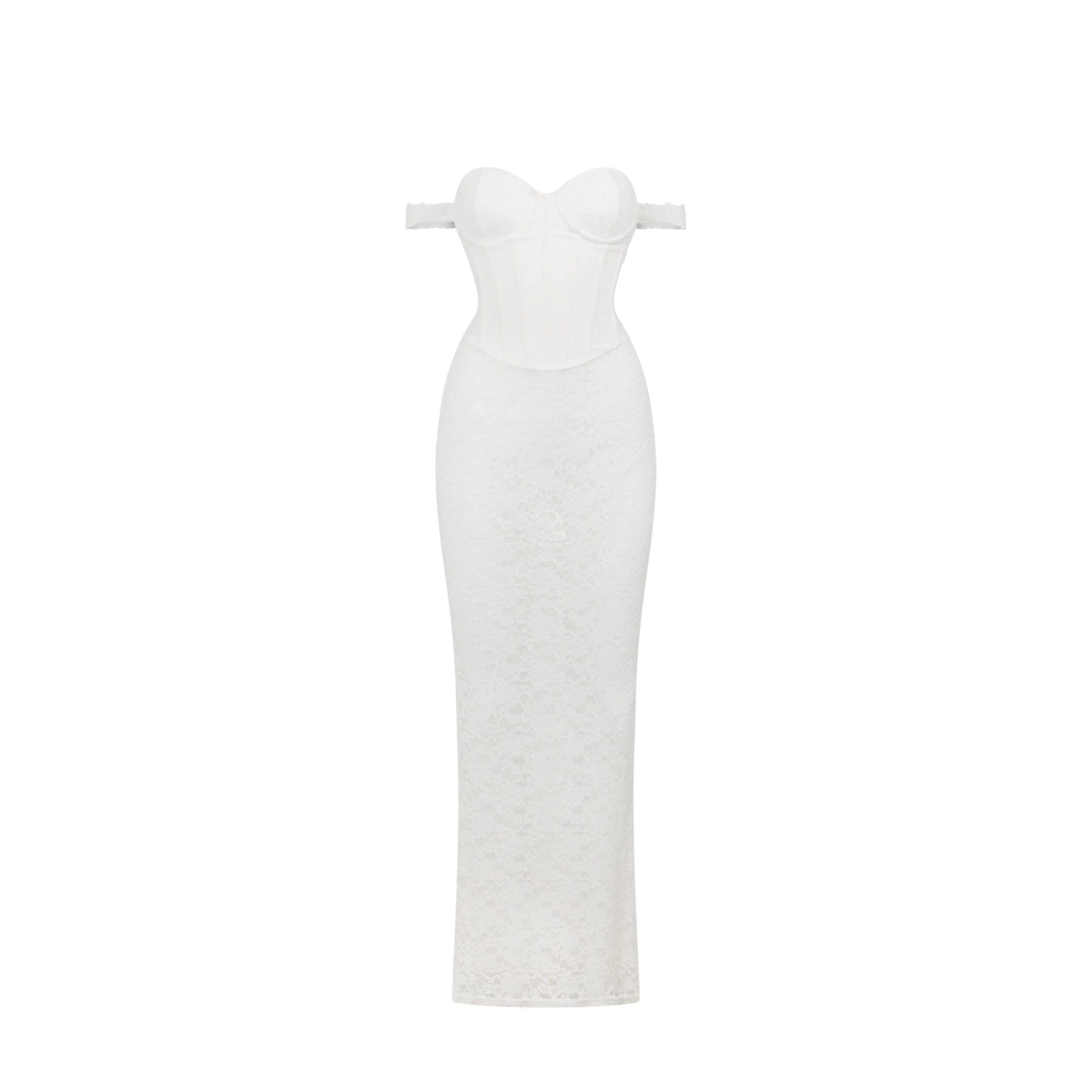 ZANA MAXI DRESS WHITE